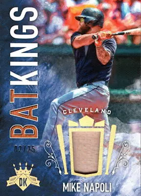 2017 Diamond Kings Bat Kings Holo Gold #BKMN Mike Napoli #/25 AZ1023 • $7.99