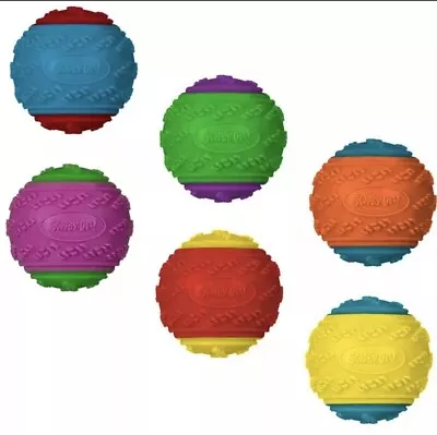 £5.33 • Buy 2 X GENUINE  Scooby Doo Durable Squeaky Dog Ball Toys - CHEAPEST - UK SELLER