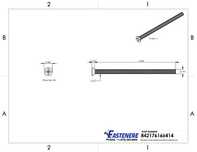 10-32 Flat Head Machine Screws Phillips Stainless Steel All Sizes / Quantities • $329.49