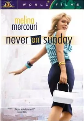 Never On Sunday - DVD - GOOD • $6.98