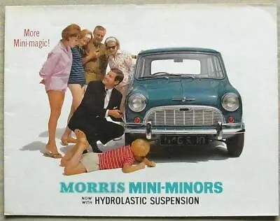 MORRIS MINI MINORS Car Sales Brochure Sept 1964 #H&E 6462 • $24.88