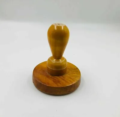 Wooden Roti Chapati Press Datta Indian Paratha Fluffer Maker LongLife Solid Wood • £7