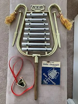 1950's Vintage EMENEE Musical Toys GOLDEN GLOCKENSPIEL No Box • $49.99