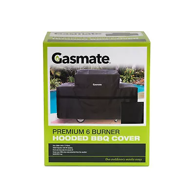 Gasmate 6 Burner Hooded Premium BBQ Cover Gasmate Barbeques/BBQ Accessories/BBQ • $72.99