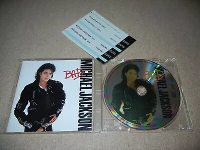 Michael Jackson  Bad  Picture Japan West Germany CD 30.8P-240 • $24.99