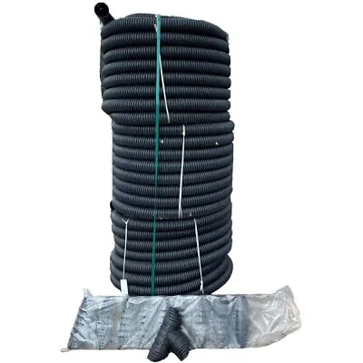 Land Drainage Garden Pack Bundle (80mmx100m Land Drain Multi Junctions) • £254