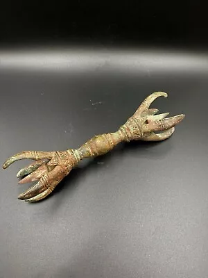 $1200 • Buy Antique Ancient Khmer Art Bronze Ritual Vajra 15 Century Cambodia 