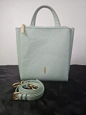 Thacker New York Mindy Mini Convertible Purse/Bag/Handbag In Seafoam/Mint Green • $29.99