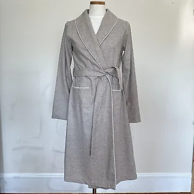 NWT Rare Vintage $229 Pendelton USA Made 100% Virgin Wool Robe Adult XS Brown • $149.90