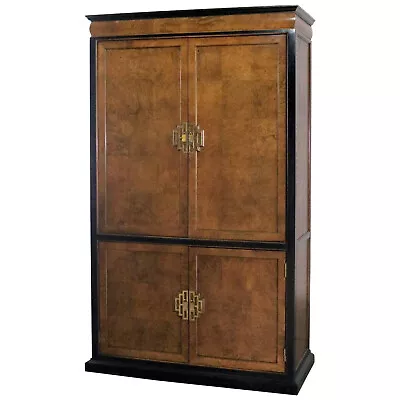 Chinoiserie Entertainment Cabinet Or Storage Armoire By Century Furniture • $2500