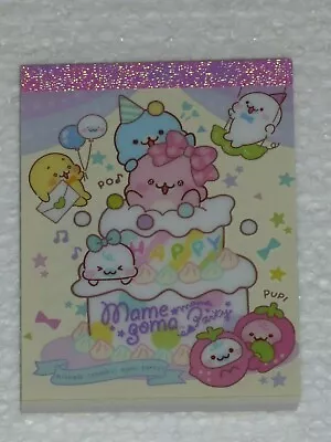 MAME GOMA - Party (Pink) - MINI MEMO PAD - San-x -NEW- Japan APPROX 2.75  X 3.5  • $9