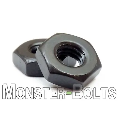 Hex Machine Screw Nuts Steel W/ Black Oxide - 2-56 4-40 6-32 8-32 10-24 10-32 • $4.79