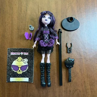 2013 Mattel Monster High Hauntlywood Elissabat Doll 100% Complete Mt- • $0.99