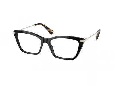 Miu Miu Eyeglasses Frame MU 01UV  1AB1O1 Black Woman • £148