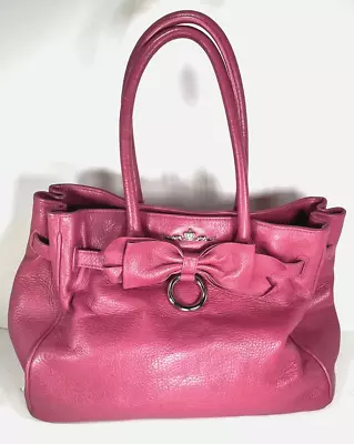 My Flat In London Large Pink Leather Shoulder Bag K023939 • $147.99