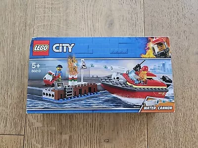 Lego City Dockside Fire 60213 Brand New Factory Sealed • $29.95