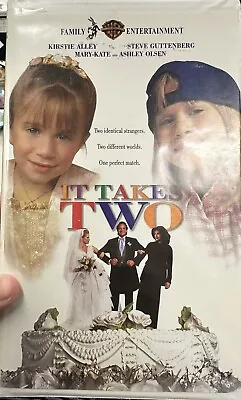 It Takes Two (VHS Clamshell Case 1996) Mary-Kate & Ashley Olsen • $1