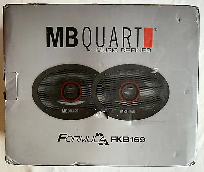 (2) MB QUART FKB169 6x9  300 Watt Car Speakers+(2) 3.5  140 Watt Speakers • $69.99