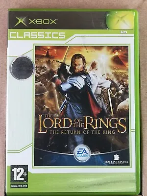 Lord Of The Rings : Return Of The King (Microsoft Xbox) (UK) (BOXED WITH MANUAL) • £5