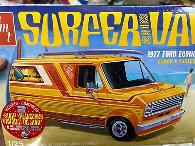 AMT 1229 Ford Econoline Surfer Van KIT 1/25 McM FS • $19.98