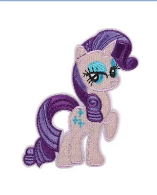 My Little Pony Rarity Patch Embroidered Sew / Iron On Applique 3.38  X 2.91  • $5.69