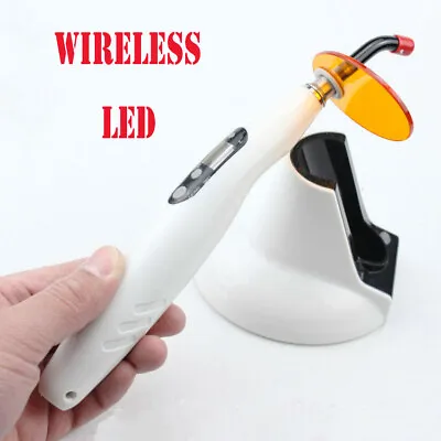 Dental Wireless LED-B Curing Light 5W Cordless Lamp 1400mw Woodpecker Style USA • $31