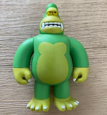 AMOS TOY KING KEN Green Yellow Green Vinyl Toy Figure Rare Used 9cm James Jarvis • £59.57