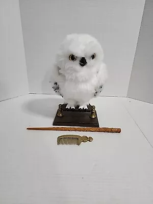 Wizarding World Harry Potter ENCHANTING HEDWIG Interactive Owl Works Well... • $25