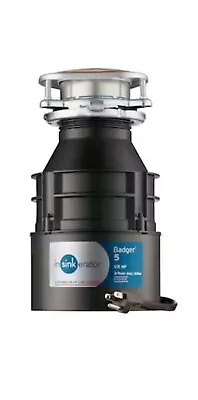 InSinkErator BADGER5 WITH CORD 1/2 HP Continuous Feed Garbage Disposal  • $107.59