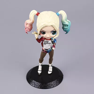 US Comics Harley Quinn Q Ver 6  Action Figure Justice League Cake Decor Toy Gift • £9.59