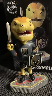 Chance Las Vegas Golden Knights Mascot Bobblehead W/ Original Box! • $49.99