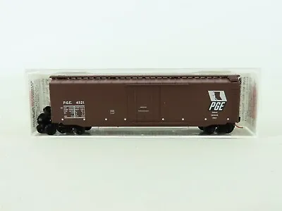 N Micro-Trains MTL #32260 PGE Pacific Great Eastern 50' Plug Door Box Car #4521 • $19.95