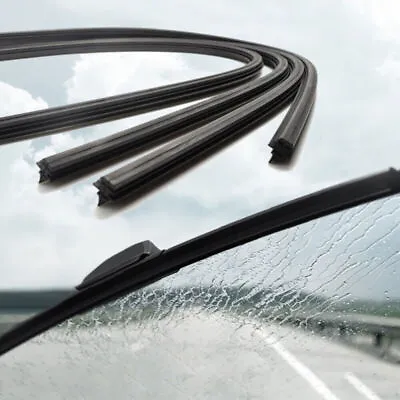 1x 26  6mm Silicone Frameless Auto Car Parts Windshield Wiper Blade Refill Strip • $7.65