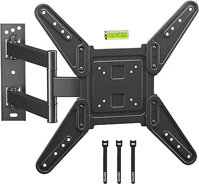 BONTEC TV Wall Bracket Mount For 26-55 Inch LED LCD Flat Curved TVs Tilt Swivel • £13.71