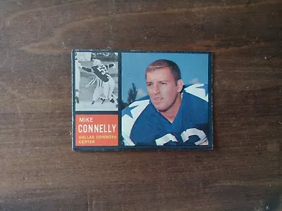 1962 Topps #44 Mike Connelly RC READ Dallas Cowboys • $3.89