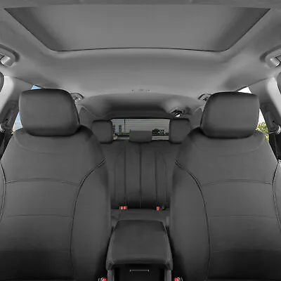 $33.50 • Buy Turismo Interior Covers Full Set Front & Back Seat For Auto Truck SUV Black 