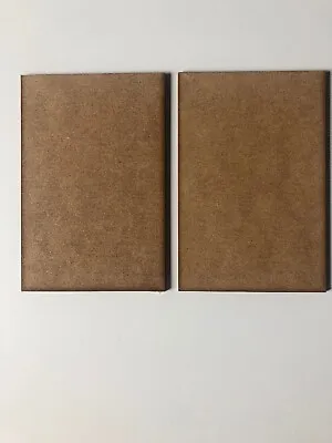 2mm MDF Bases 125mm X 100mm Pack Of 2 • £1