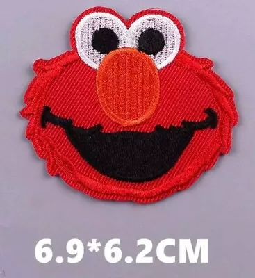 Sesame Street Elmo Embroidered Iron On / Sew On Patch • $4.75