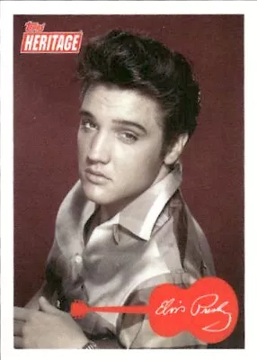 2022 Topps Heritage: Elvis Presley - You Pick The Cards - Complete Your Set!! • $2.49