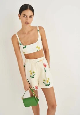 $210 • Buy Oroton Poppy Print Shorts And Top