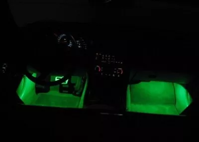 Bright Green LED Footwell Lights Kit Holden VE Commodore Globes Sedan Wagon Ute • $11.95