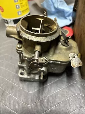 USED VINTAGE BALL & BALL CARTER 2 BARREL CARBURETOR 0 1418 1965-67 MOPAR Rebuilt • $30