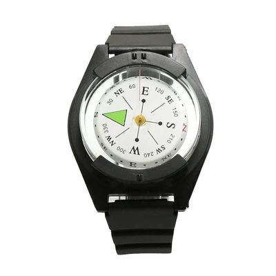 $10.09 • Buy Wrist Compass With Fluorescent Dial Waterproof Compasses For Hiking Camping Tool