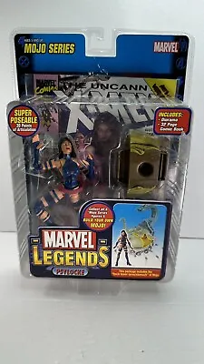 Marvel Legends Psylocke Action Figure W/ Comic Mojo Series BAF Toy Biz 2006 • $18.99