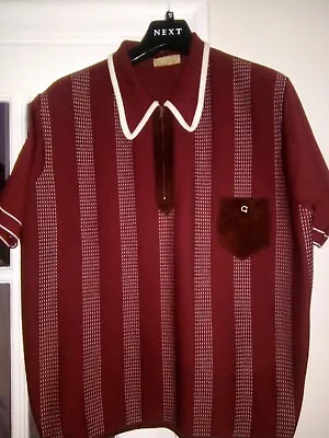 Gabicci Genuine Vintage 70s/80’s Polo/Jumper Shirt XL  Retro • £69.99