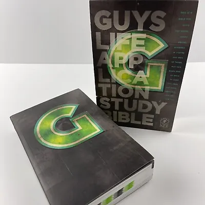 NLT Guys Life Application Study Bible Paperback For 11-14 Year Olds - 2007 • $27.50
