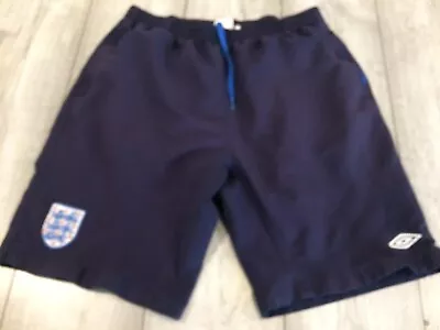 Men's Umbro England Shorts Size Xl Blue • £10