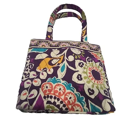 Vera Bradley Plum Crazy Petite Tote (12693-137)  NWT  • $37