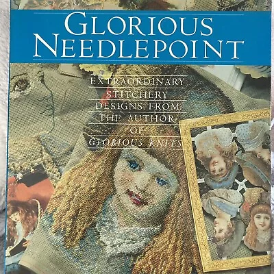 Glorious Needlepoint : Extraordinary Stitchery Designs HB Book Kaffe Fassett • $17