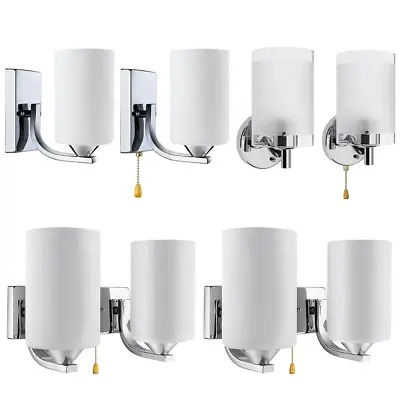 1/2/4x Modern Wall Light Mounted LED Lamp Sconce Lighting Fixture Indoor Bedroom • $18.95